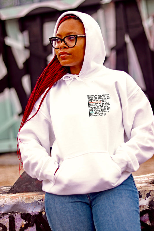 Pathway Hoodie White