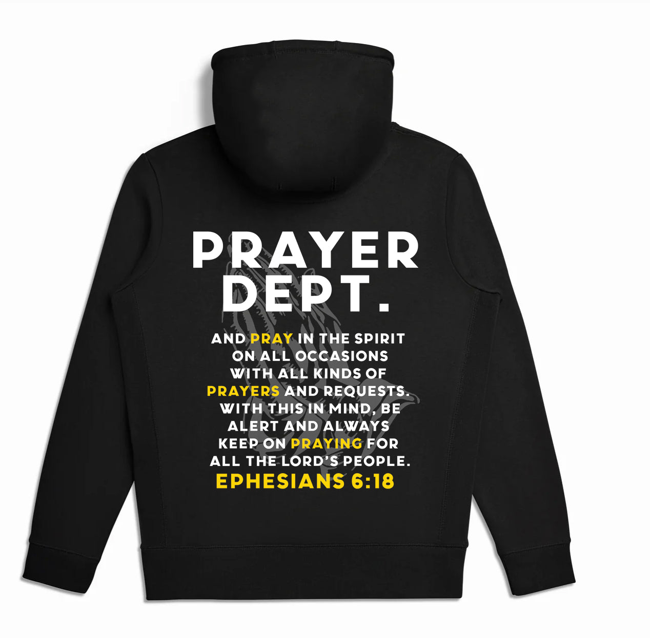 Prayer Dept. Hoodie